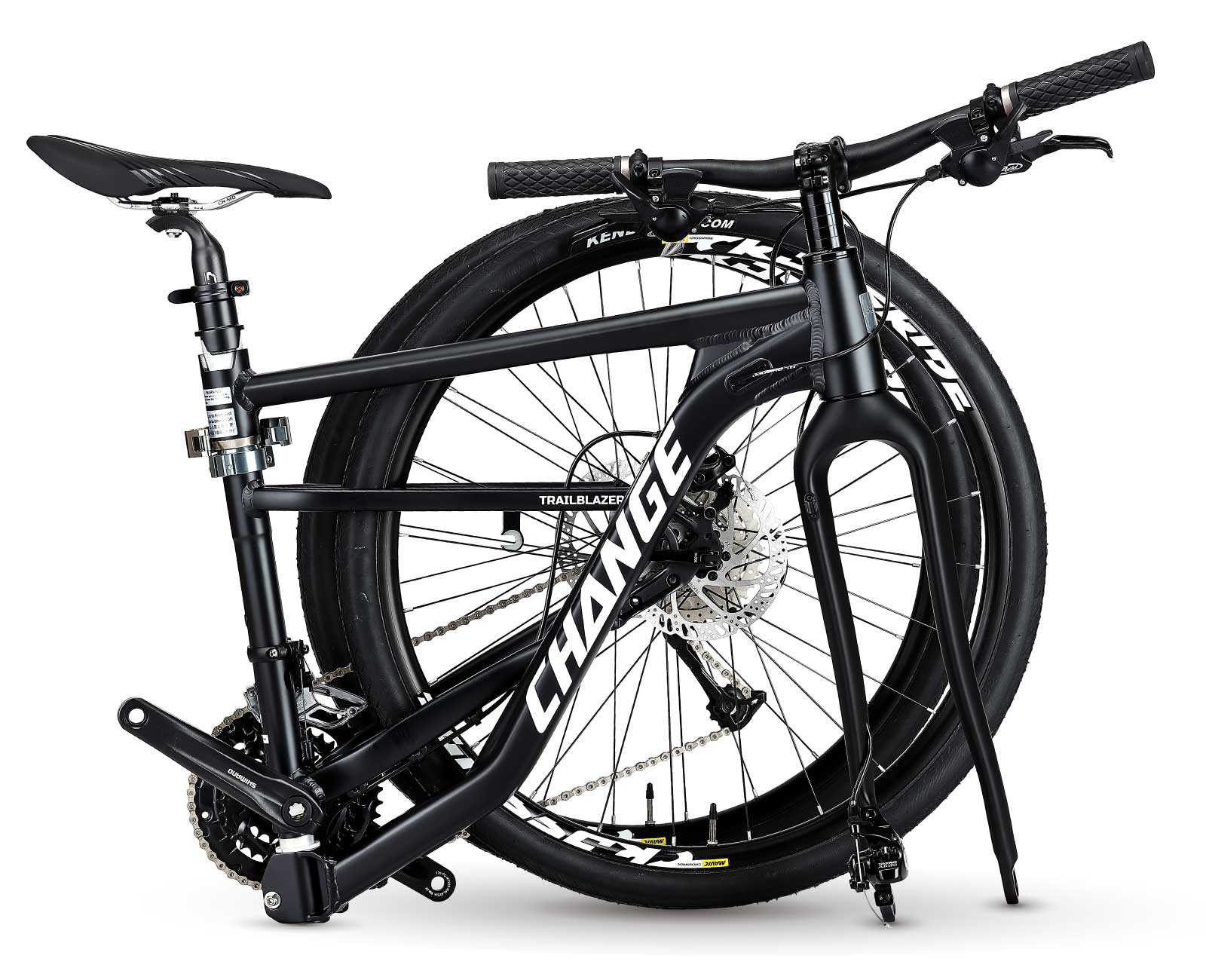 Bicicleta híbrida plegable de 27.5” ChangeBike DF-910K