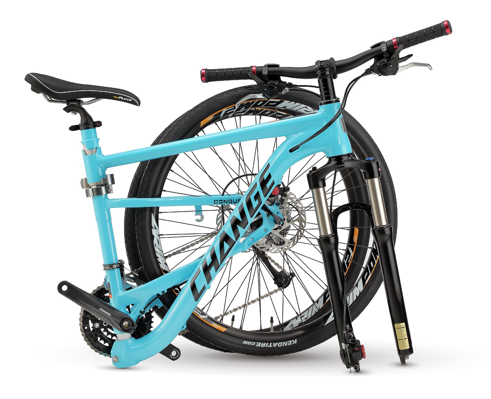 27.5 bicicleta portatil changebike df-809b