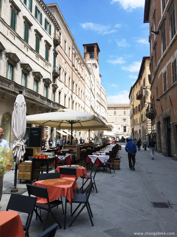 adventure cycling changebike perugia