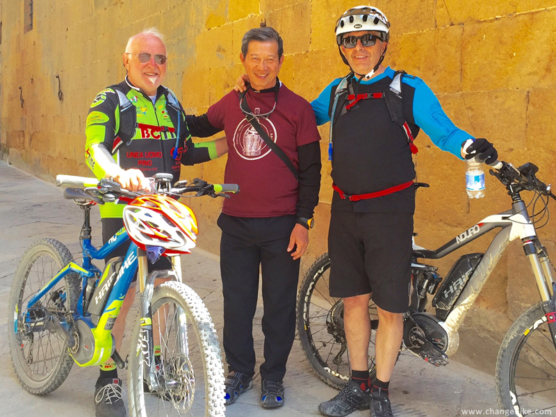 bike tour changebike pienza