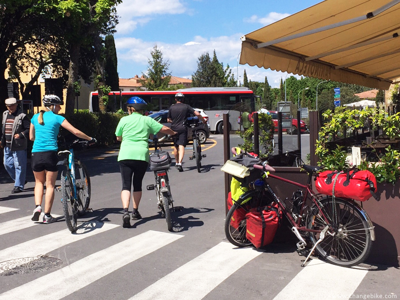 bike tour changebike pienza