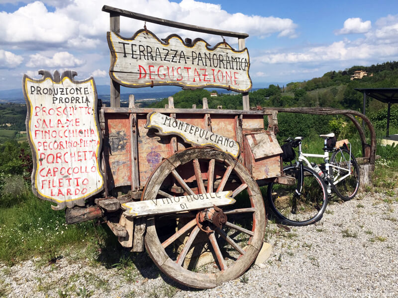 travel bike changebike tuscany