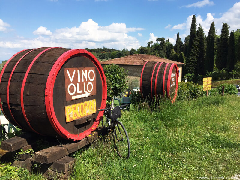 travel bike changebike tuscany