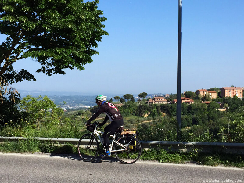 cycle touring changebike orvieto