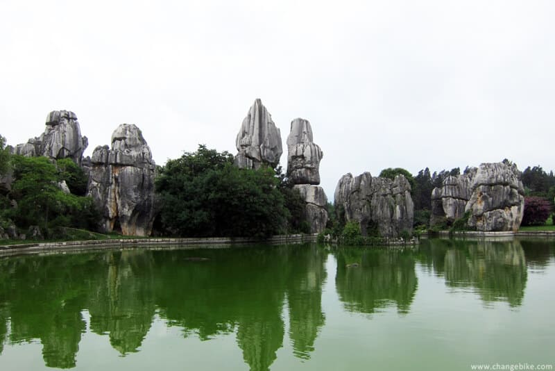 changebike cycle touring yunnan shilin daguanlou