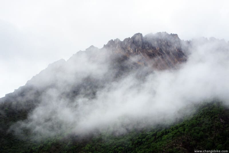 changebike cycle europe yunnan Baimang Snow Mountain