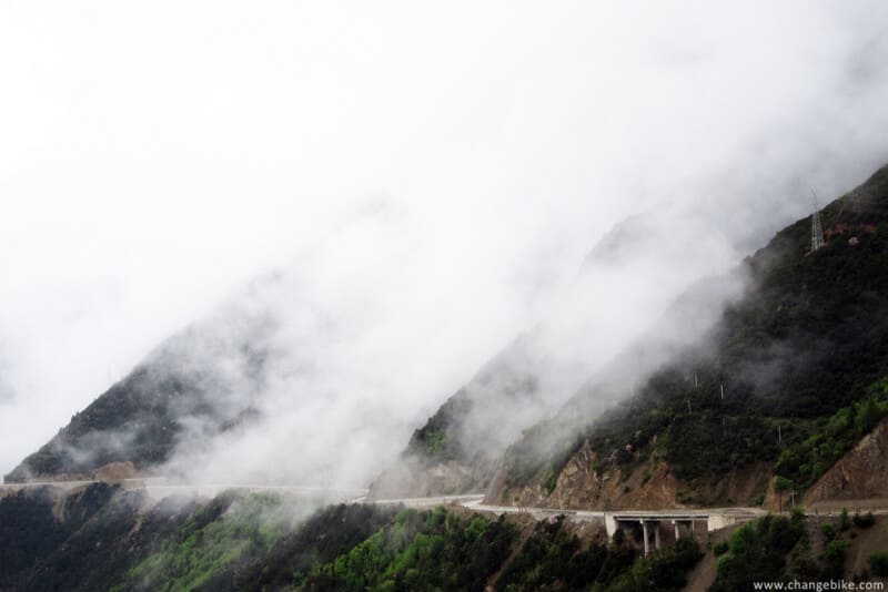 changebike cycle europe yunnan Baimang Snow Mountain