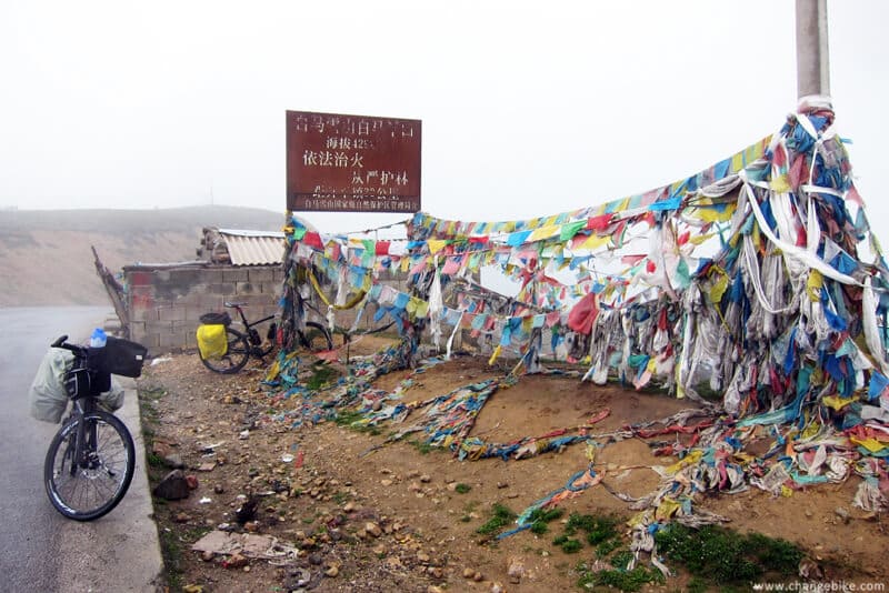 changebike cycle europe yunnan Baimang Snow Mountain