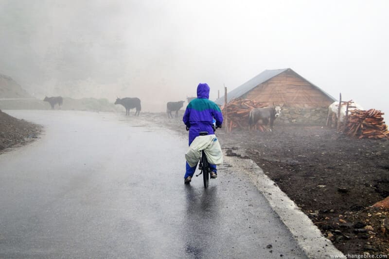changebike cycle europe yunnan Baimang Snow Mountain