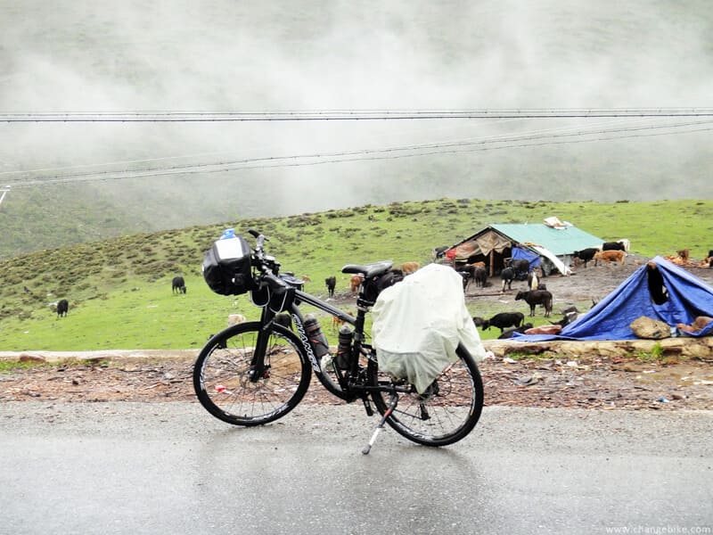 changebike cycle europe yunnan Baimang Snow Mountain