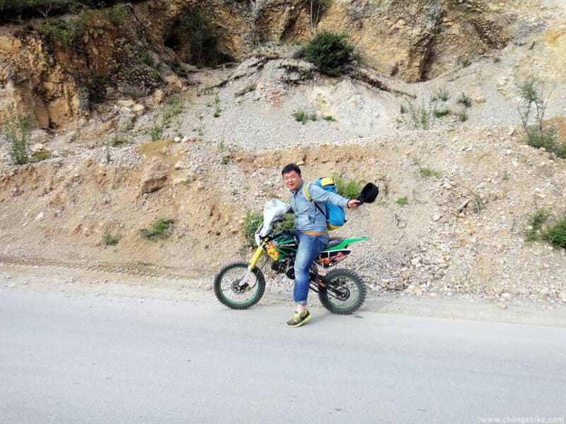 changebike adventure bike tours yunnan napa lake
