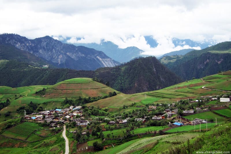 changebike travel bike yunnan Shangri-La