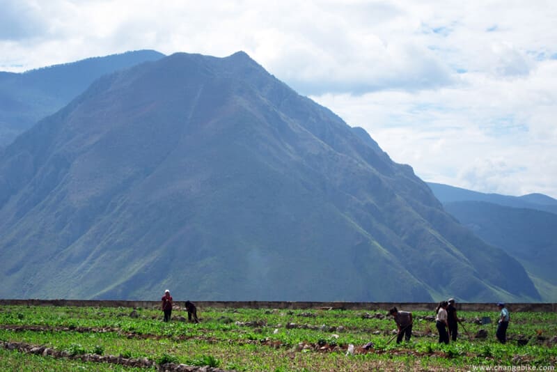 changebike yunnan bike tours yunnan lower tiger leaping gorge