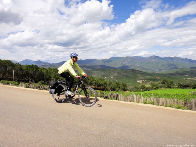 changebike yunnan bike tours yunnan Maoniuping