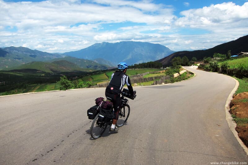 changebike yunnan bike tours yunnan Maoniuping