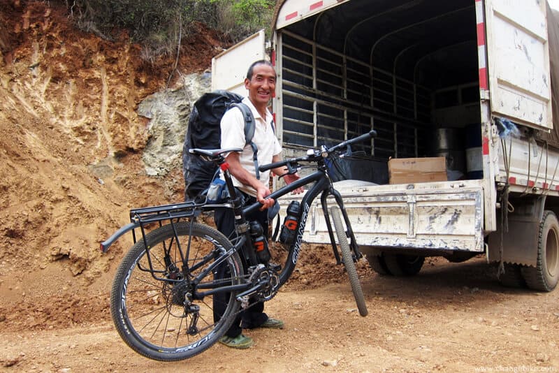 changebike bike tour yunnan baoshan stone city