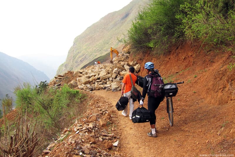 changebike cycle touring yunnan baoshan stone city