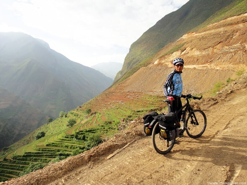 changebike cycle touring yunnan baoshan stone city