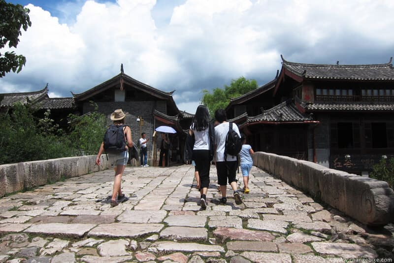 changebike cycle touring yunnan Lijiang