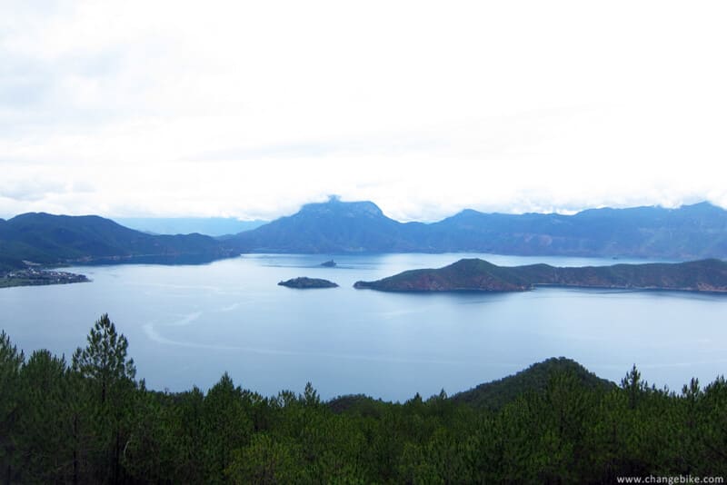 changebike bike trip yunnan Lugu Lake