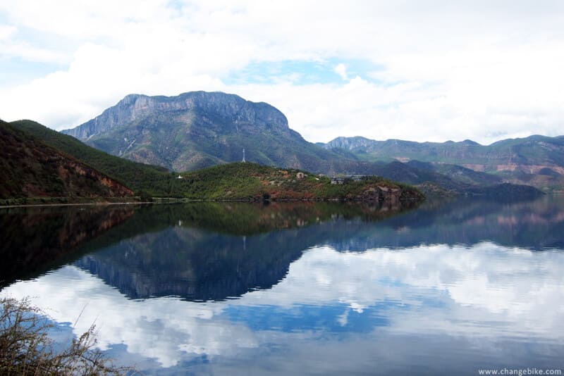 changebike bike trip yunnan Lugu Lake