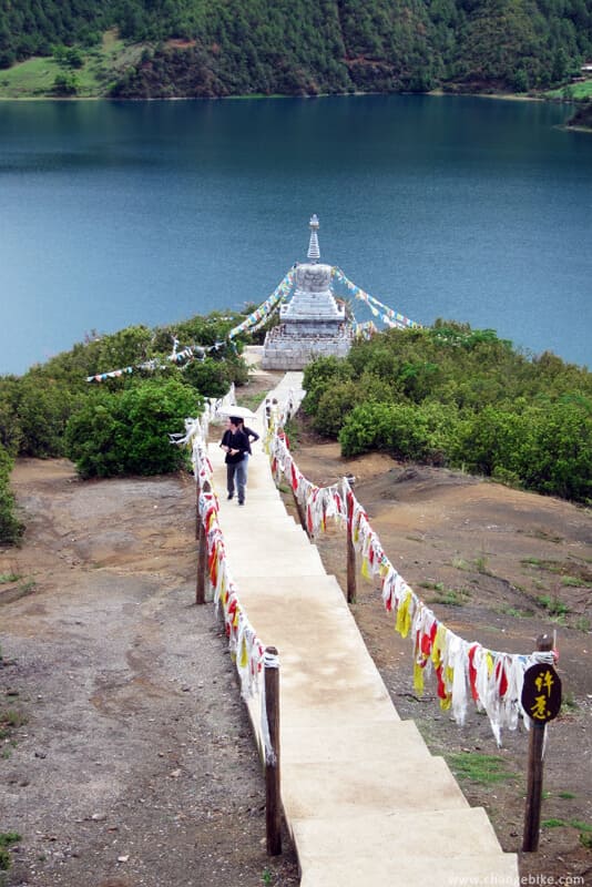 changebike bike trip yunnan Lugu Lake