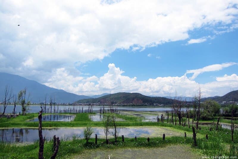 changebike adventure bike tours yunnan erhai