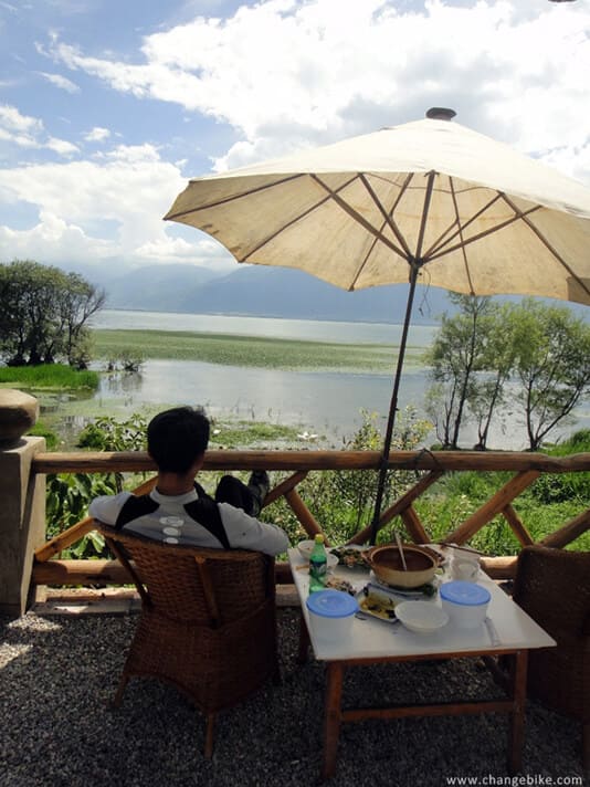 changebike adventure bike tours yunnan erhai