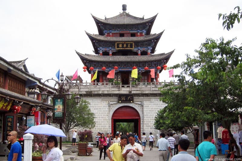 changebike adventure cycling yunnan dali