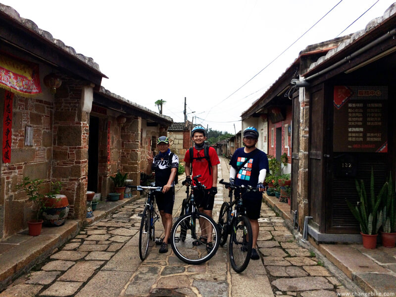 changebike adventure cycling in Kinmen Ming Dynasty