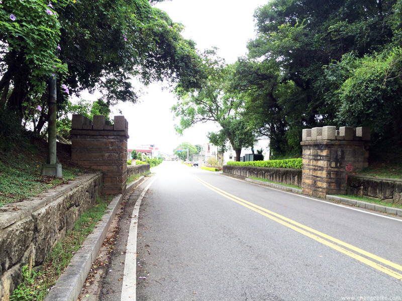 changebike adventure cycling in Kinmen Shuitou Village