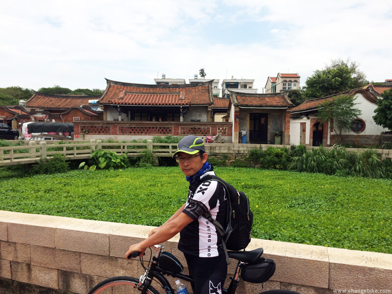 changebike adventure cycling in Kinmen Shuitou Village