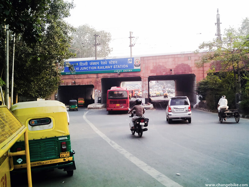 bike tour changebike delhi india