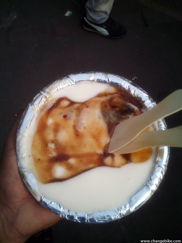 cycle touring changebike natraj dahi bhalle wala india