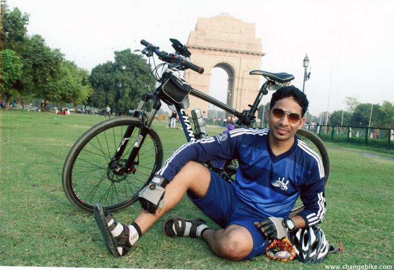 cycle europe changebike the india gate india