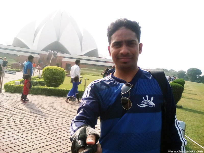 adventure bike tours changebike lotus temple india