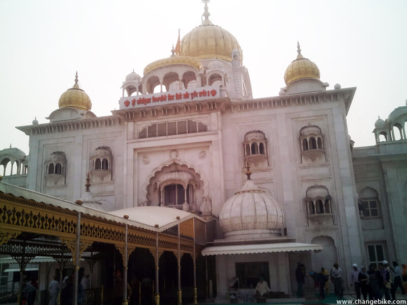 bike tours changebike gurudwara bangla sahib india