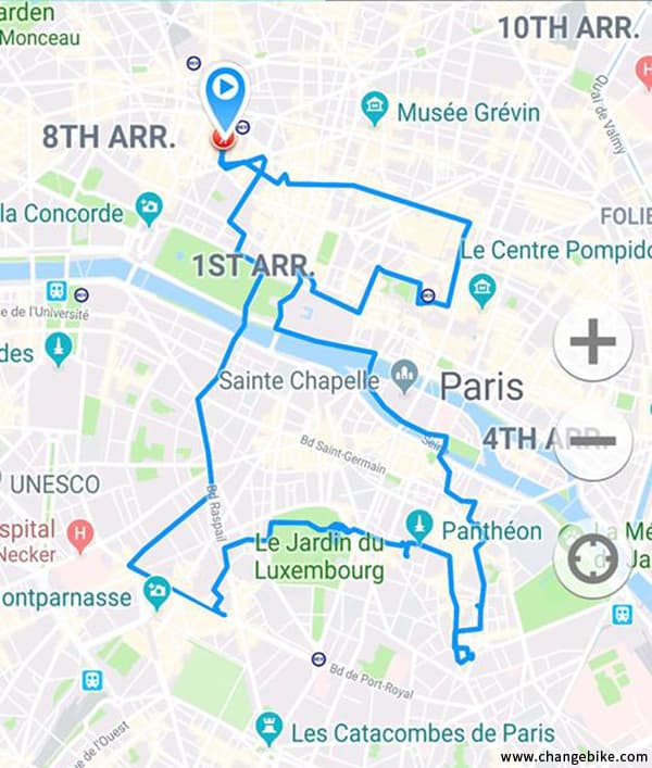 changebike bike tour in Europe