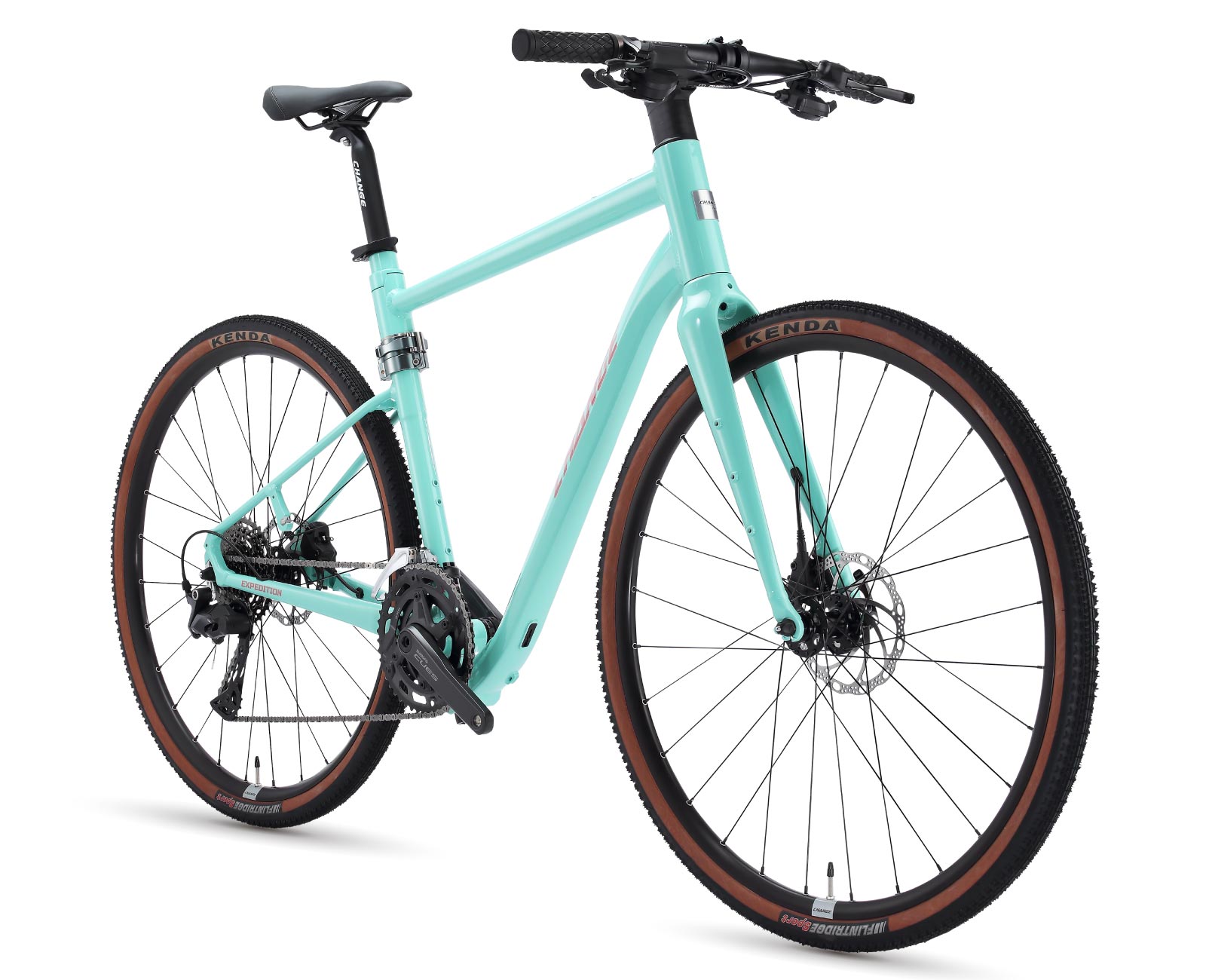 Das CHANGE Gravel-Bike ist so konzipiert, dass es Komfort und Haltbarkeit betont und sich für Langstreckenfahrten und verschiedene Geländearten eignet.