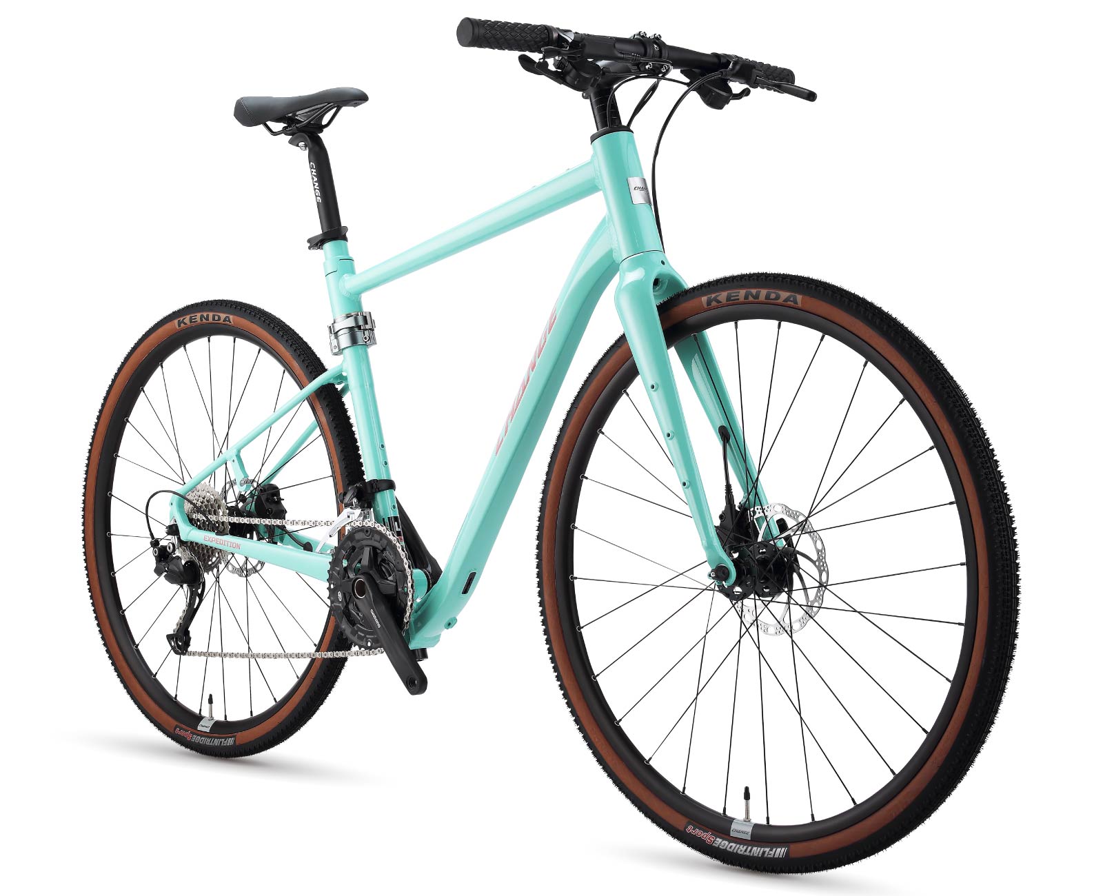 Le vélo gravel CHANGE est conçu pour offrir confort et durabilité, idéal pour les longues distances et les terrains variés.