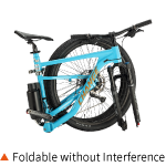 干渉なしで折りたたみ可能