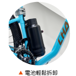 電池輕鬆拆卸